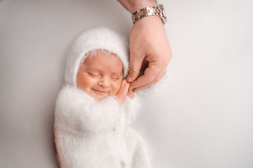 Smiling Newborn