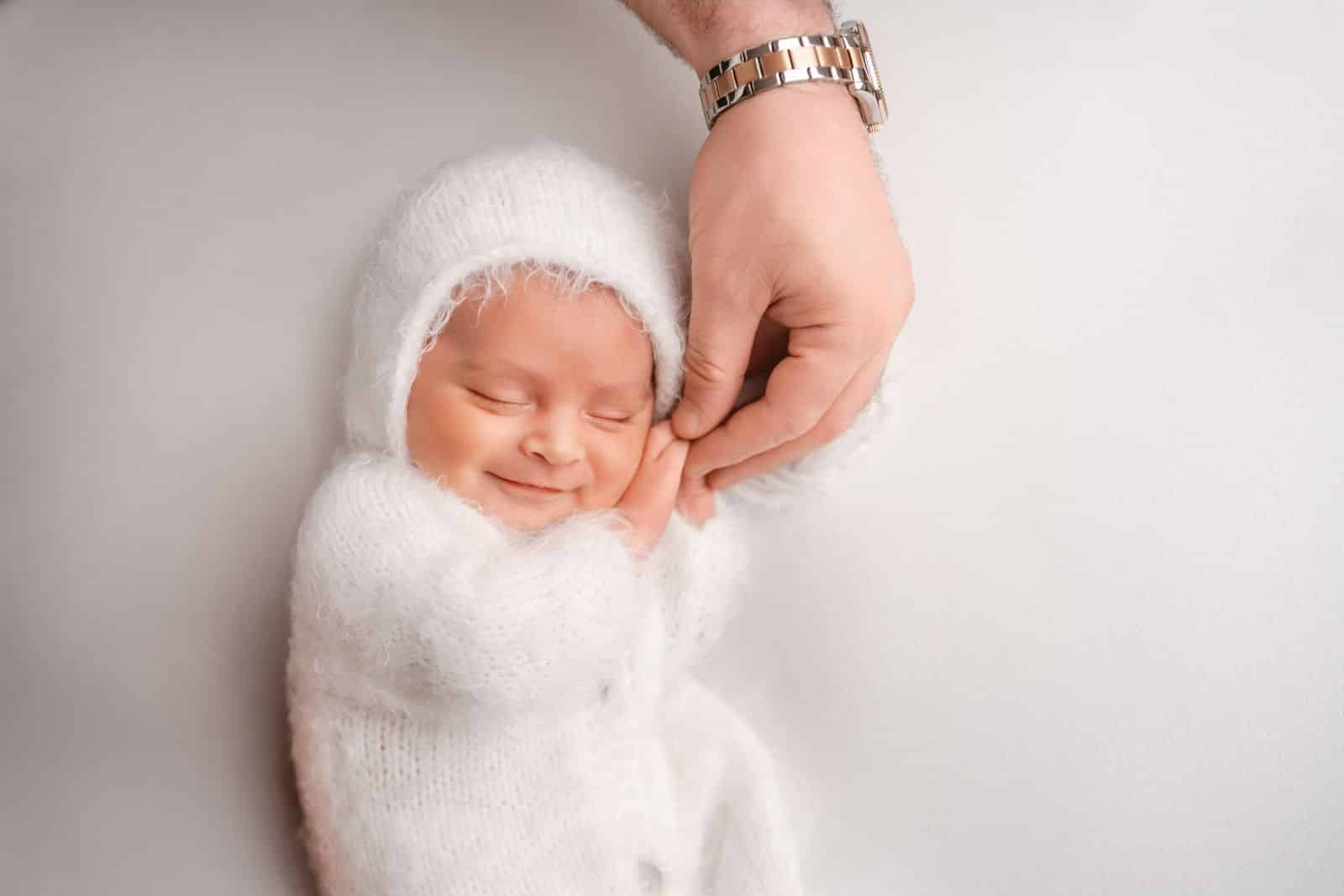 Smiling Newborn