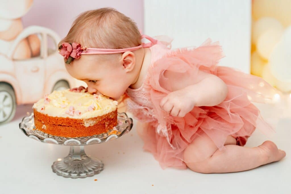 cake smash Yorkshire
